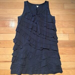 J Crew ruffle bow dress